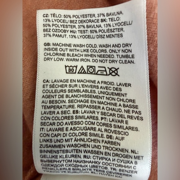 🌄 The North Face Women’s Graphic Tee Large Rust Pink Retro Mountain Logo Shirt - Picture 12 of 13